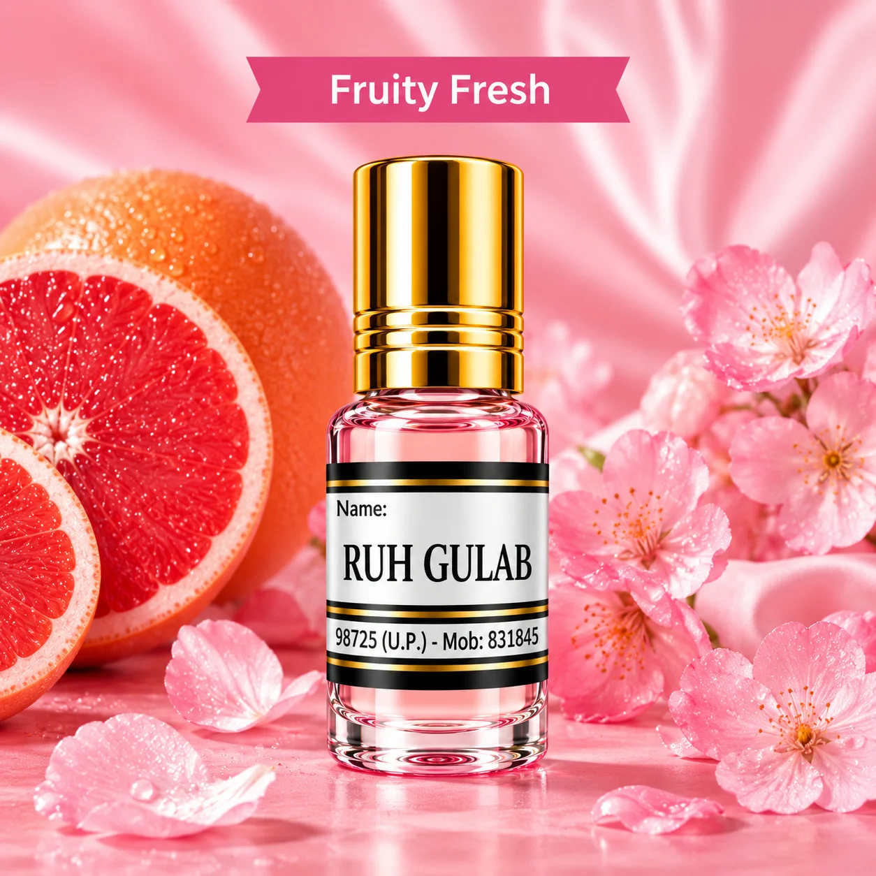 Signature perfume bottle
